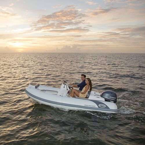 舷外充气艇 - Generation 360 DLX - Walker Bay Boats - 半硬式 / 中央控制台 / 开放式