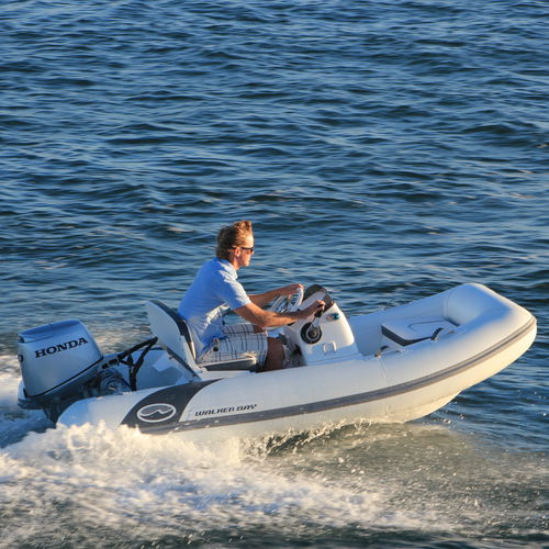 舷外充气艇 - 325 STX Deluxe - Walker Bay Boats - 半硬式 / 开放式 / 侧边控制台