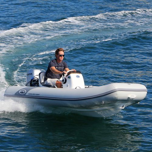 舷外充气艇 - 365 STX Deluxe - Walker Bay Boats - 半硬式 / 开放式 / 侧边控制台