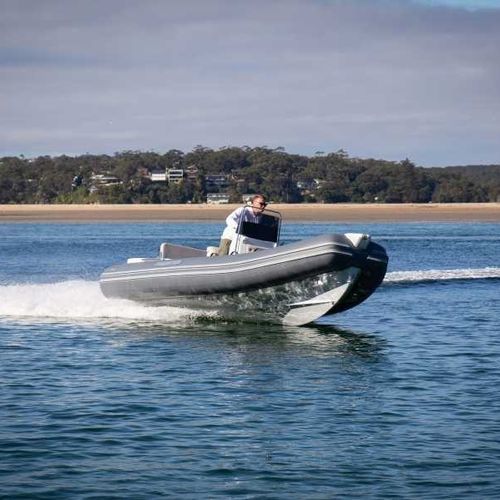 舷外充气艇 - Predator 540 TS - ITALBOATS - 半硬式 / 开放式 / 中央控制台