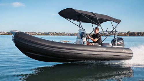 舷外充气艇 - Predator 500 CC - ITALBOATS - 汽油 / 半硬式 / 开放式