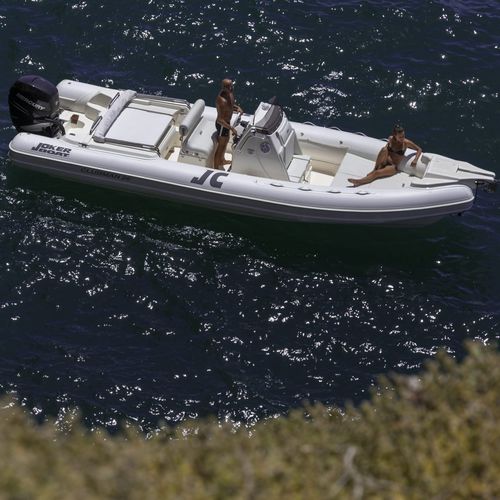 舷外充气艇 - CLUBMAN 26 - Joker Boat - 半硬式 / 开放式 / 中央控制台