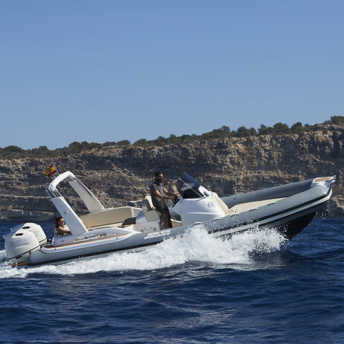 舷外充气艇 - CLUBMAN 28 - Joker Boat - 双引擎 / 半硬式 / 开放式