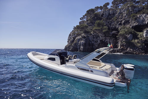 舷外充气艇 - CLUBMAN 35 - Joker Boat - 双引擎 / 半硬式 / 开放式