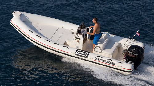 舷外充气艇 - CLUBMAN 21 - Joker Boat - 半硬式 / 开放式 / 中央控制台