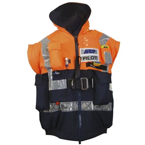专业外套 - Sea Trekker Level 150 - Seasafe Systems Ltd - 防水 / 透气 / 带有自动充气背心