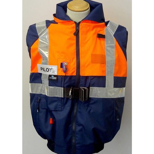 专业外套 - Sea Trekker Level 100  - Seasafe Systems Ltd - 防水 / 透气 / 带有自动充气背心