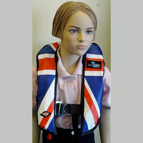 充气救生衣 - Union Jack - Seasafe Systems Ltd - 150 N / 儿童 / 橙色