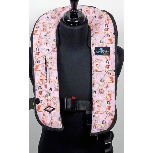 充气救生衣 - I-Zip – Pin Up Pink - Seasafe Systems Ltd - 170 N / ISO12401 / 儿童