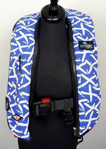充气救生衣 - I-Zip – Scottish Flag - Seasafe Systems Ltd - 170 N / ISO12402-3 / ISO12401