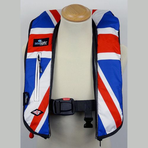 充气救生衣 - I-Zip – Union Jack - Seasafe Systems Ltd - 170 N / ISO12402-3 / ISO12401