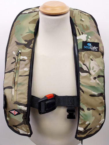 充气救生衣 - I-Zip – Multi-Terrain - Seasafe Systems Ltd - 170 N / ISO12402-3 / 男女通用