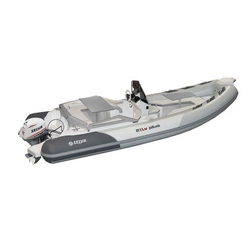 舷外充气艇 - 21 LV - Selva Marine - Ribs/塞尔瓦 - 半硬式 / 中央控制台 / 开放式