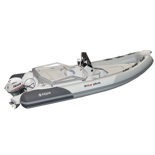 舷外充气艇 - 21 LV PLUS - Selva Marine - Ribs/塞尔瓦 - 半硬式 / 中央控制台 / 开放式