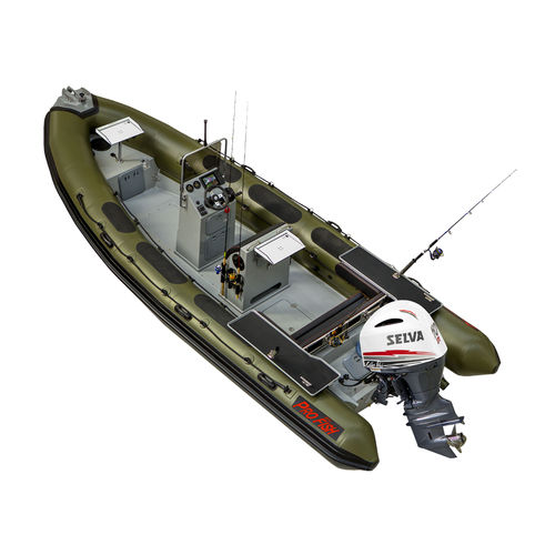 潜水支持船专业船 - 660 PRO - Selva Marine - Ribs/塞尔瓦 - 专业捕鱼船 / 舷外 / 刚性船体