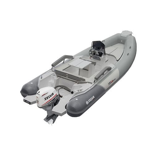 舷外充气艇 - 19 LV PLUS - Selva Marine - Ribs/塞尔瓦 - 半硬式 / 开放式 / 中央控制台