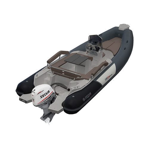 舷外充气艇 - 19 LV PLUS ULTRA - Selva Marine - Ribs/塞尔瓦 - 半硬式 / 开放式 / 中央控制台