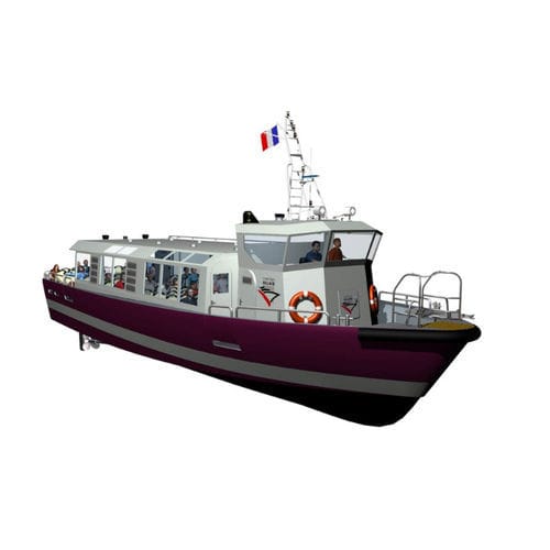 客船专业船 - SEATRAVELLER 1800 - Chantiers Allais - 舷内喷水式推进器 / 铝制