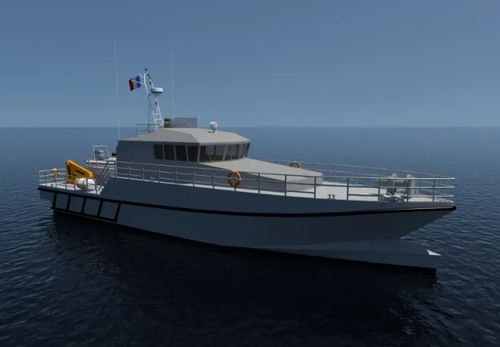 巡逻船 - GUARD 270 - Chantiers Allais - 铝制