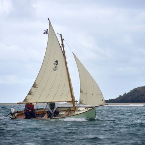 传统型帆艇 - minahou09t - grand largue - 帆船比赛 / 尾部开放式
