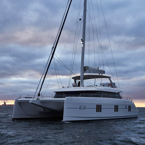 双体船帆船游艇 - Sunreef 60 - Sunreef Yachts - 5舱 / 尾部开放式 / 飞桥