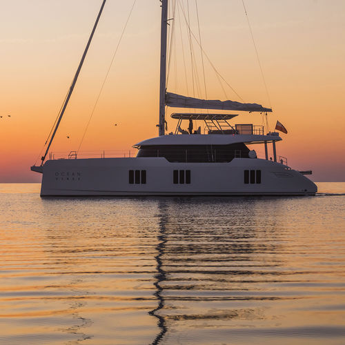 双体船帆船游艇 - Sunreef 70 - Sunreef Yachts - 巡游 / 6舱 / 飞桥