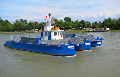 渡轮专业船 - SALETIO - Chantier Naval Delavergne - 三体船 / 舷内 / 铝制