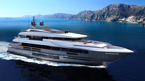 巡游超级游艇 - VETTA 40 - Admiral yachts - 舵手室 / 7舱 / 铝制