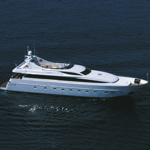 巡游超级游艇 - M/Y SE AL MAR CALA LA LUNA - Admiral yachts - 飞桥 / 铝制