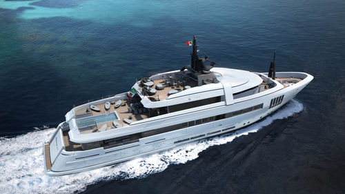 巡游巨型游艇 - X LENCE 47 - Admiral yachts - 传统型 / 拖网渔船 / 高台驾驶室