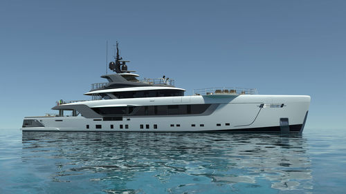 巡游巨型游艇 - S - FORCE 55 - Admiral yachts - 高台驾驶室 / 6舱 / 7舱