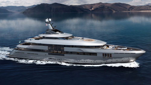 巡游巨型游艇 - C FORCE 75 - Admiral yachts - 舵手室 / 6舱 / 钢