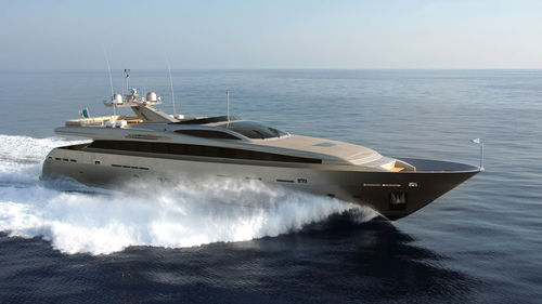巡游超级游艇 - M/Y AQUA - Admiral yachts - 飞桥 / 滑行船身 / 铝制