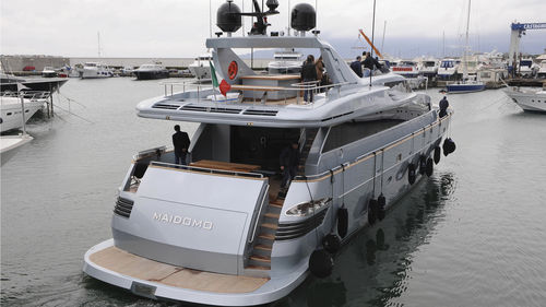 巡游超级游艇 - M/Y MAIDOMO - Admiral yachts - 飞桥 / 排水船体 / 铝