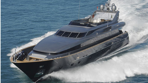 巡游超级游艇 - M/Y FRAMURA - Admiral yachts - 飞桥 / 排水船体 / 铝合金