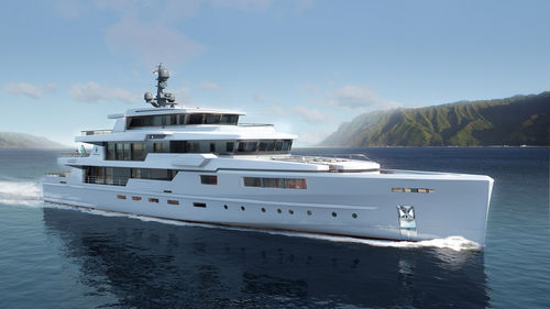 巡游巨型游艇 - IMPERO 60 - Admiral yachts - 高台驾驶室 / 6舱 / 7舱