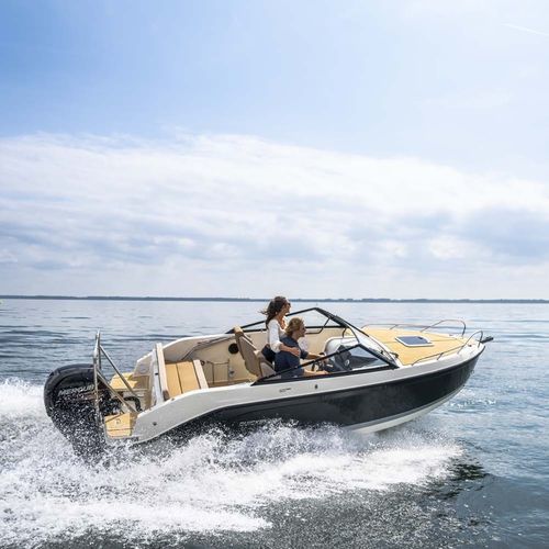 舷外日间小游艇 - Activ 605 Cruiser - Quicksilver Boats - 开放式 / 双控制台 / 巡游