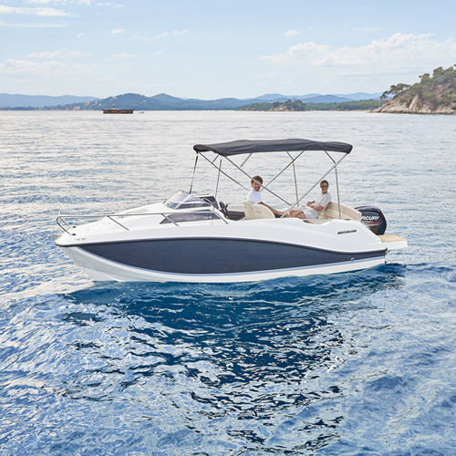 舷外日间小游艇 - Activ 555 Cabin - Quicksilver Boats - 开放式 / 最多容纳 6 人 / 最多容纳 5 人