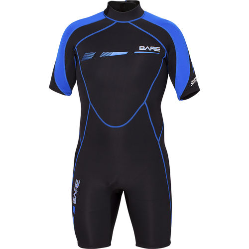 连体潜水服 - SPORT S-FLEX  - Bare Divewear - 一件式 / 短款 / 短袖