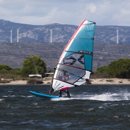 冲浪帆板帆 - Shark v7 - Exocet - freewave / 5帆骨