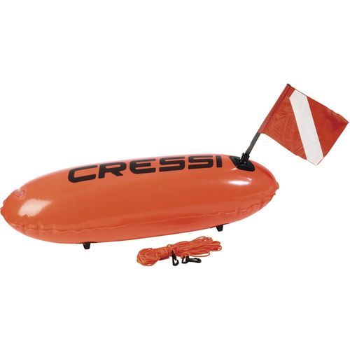 潜水浮标 - Torpedo  - Cressi-Sub - 锚 / PVC / 橙色