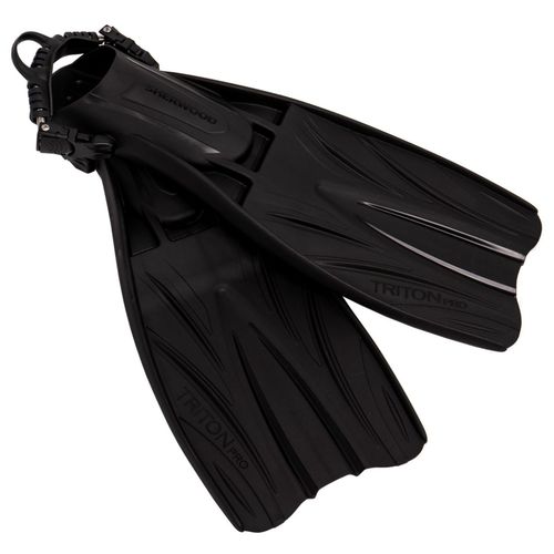 潜水脚蹼 - TRITON PRO - Sherwood Scuba - 塑料 / 可调节 / 黑色