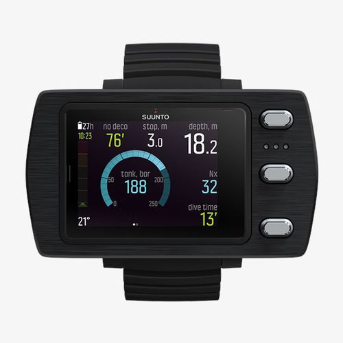 腕表式潜水电脑 - EON STEEL BLACK - Suunto - 多种气体