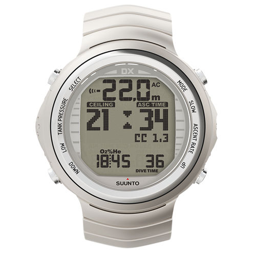 腕表式潜水电脑 - DX series - Suunto - 空气 / 多种气体 / 氧气