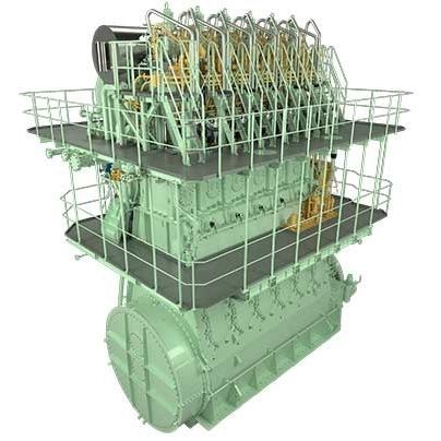 舷内发动机 - ME-LGIM - MAN Energy Solutions - Marine - 推进 / 双碳氢燃料 / 船舶
