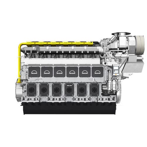 舷内发动机 - L+V49/60DF - MAN Energy Solutions - Marine - 推进 / 柴油 / 气体