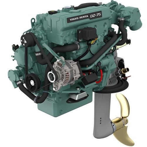 舷内帆驱动发动机 - D2 series - Volvo Penta - 柴油 / 帆船 / 直接燃油喷射
