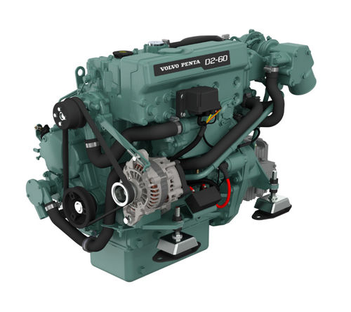 舷内发动机 - D2 series - Volvo Penta - 柴油 / 游船 / 涡轮增压