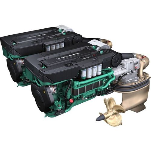舷内IPS推进发动机 - D13 series - Volvo Penta - 柴油 / 游船 / 涡轮增压