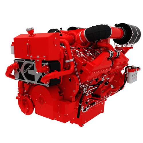 舷内发动机 - QSK38 - Cummins Marine - 推进 / 辅助 / 柴油